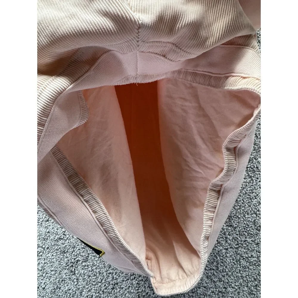 Jordan Jumpman Corduroy Basketball Shorts Size XXL Pink Draw-String Stretch RARE